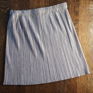 Issey Miyake Pleats Please Gray Skirt!